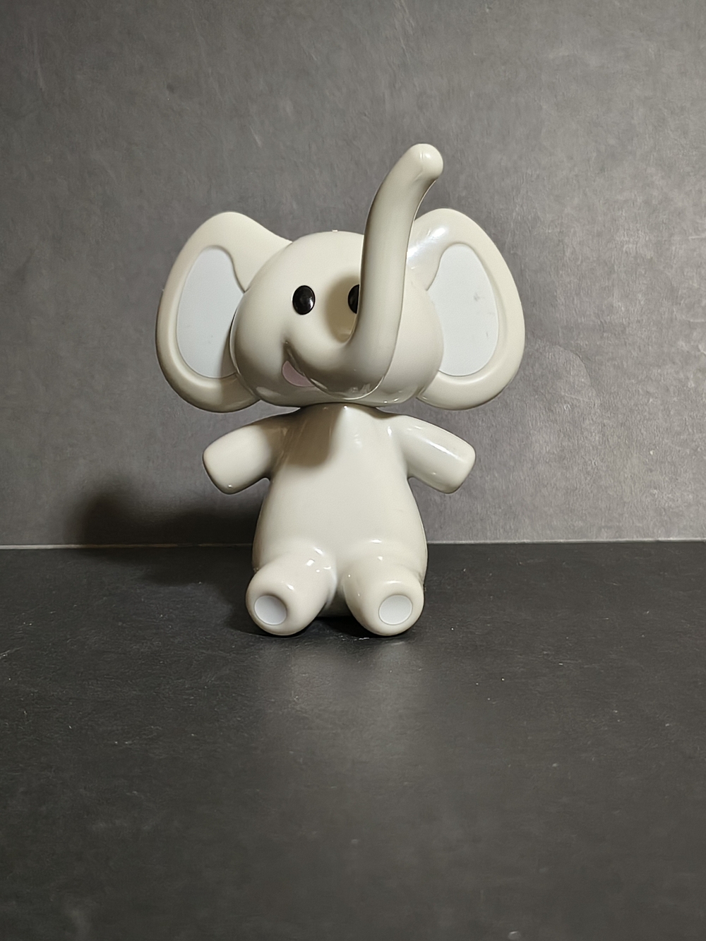 Melii Grey Elephant Pacifier Holder